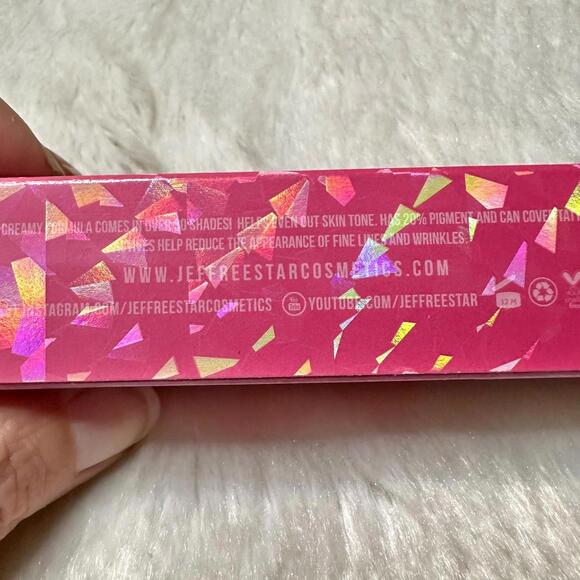 NIB Jeffree Star Magic Star Pale Yellow Color Correcting Concealer Full Sz 3.4ml - Picture 11 of 12